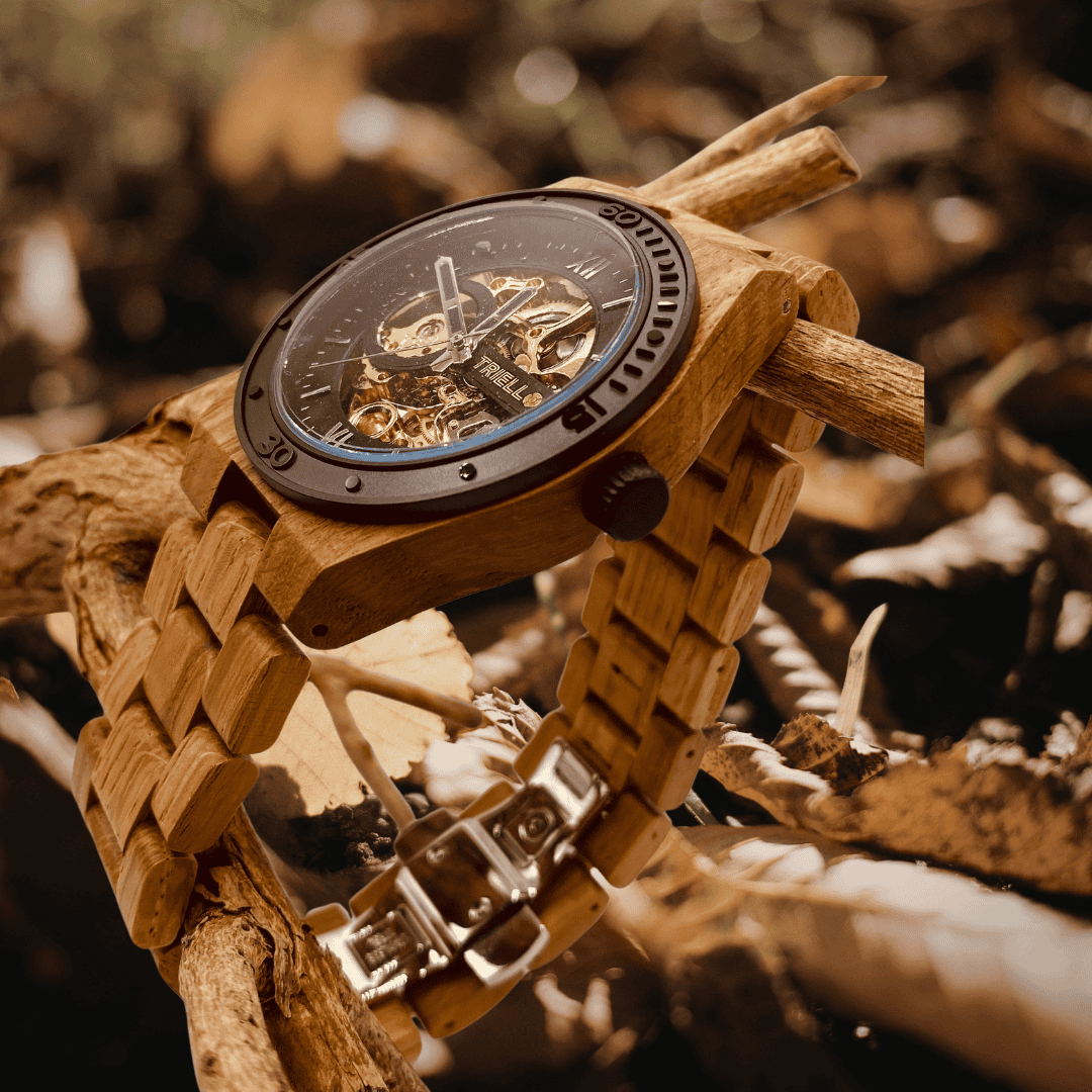 Holzarmbanduhr MOTUS