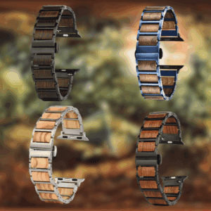 Holzarmband für Apple Watch