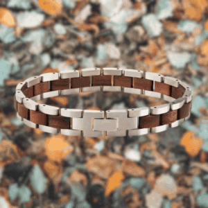 Armband Walnut&Steel 1