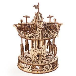 3D Holzkarusell