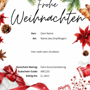 Gutschein-Weihnachten