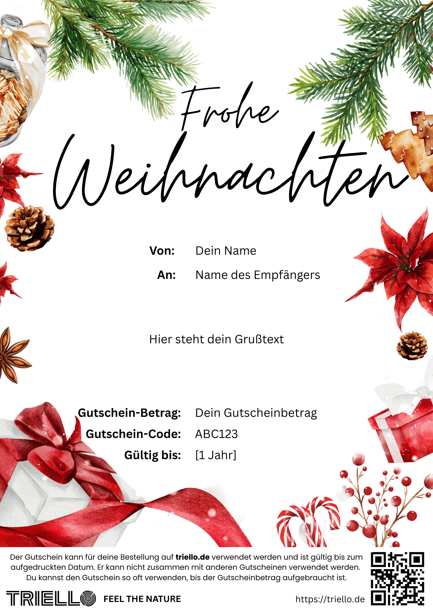 Gutschein-Weihnachten