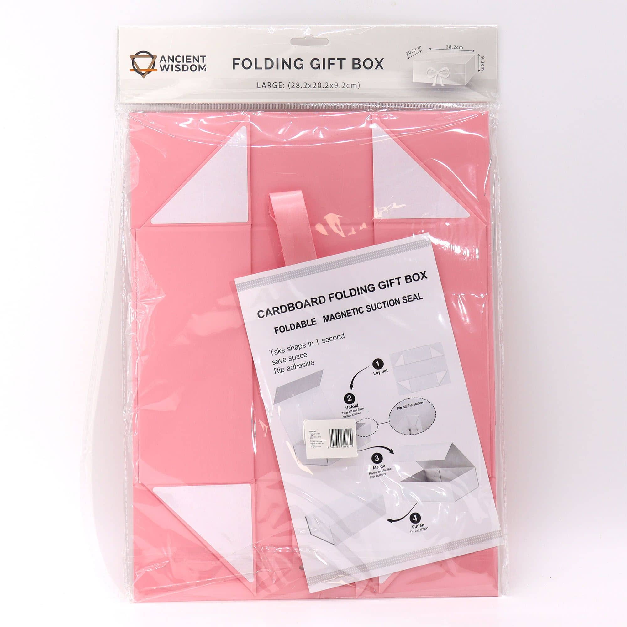 Geschenkbox - Groß (28,2x20,2x9,2cm) - Pink – Bild 5