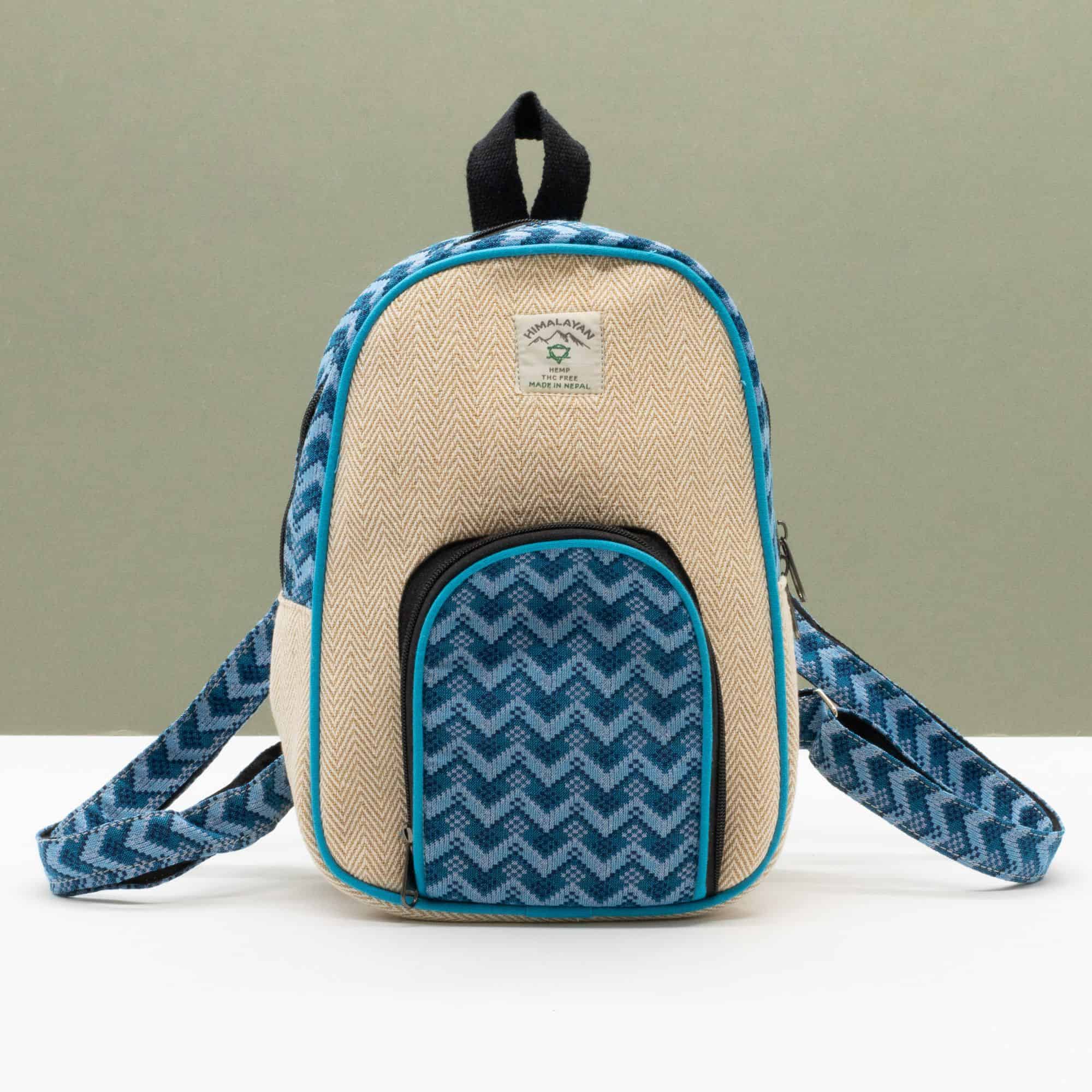 Kathmandu-Rucksack (mittelgroß) – Dhaka Design (30x21x9cm) – Bild 4