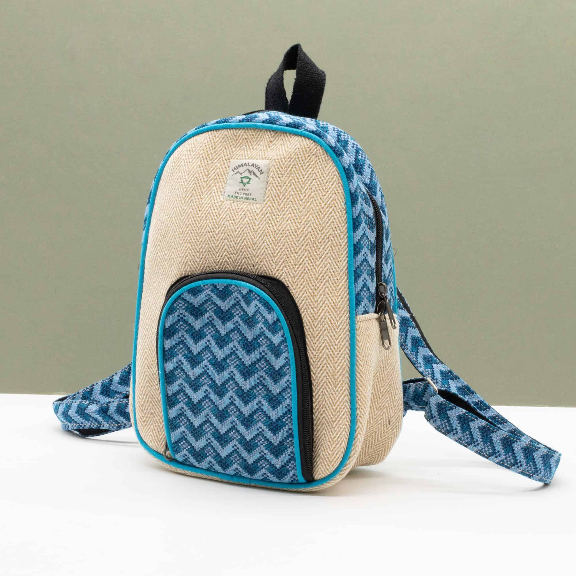 Kathmandu-Rucksack (mittelgroß) – Dhaka Design (30x21x9cm) – Bild 3