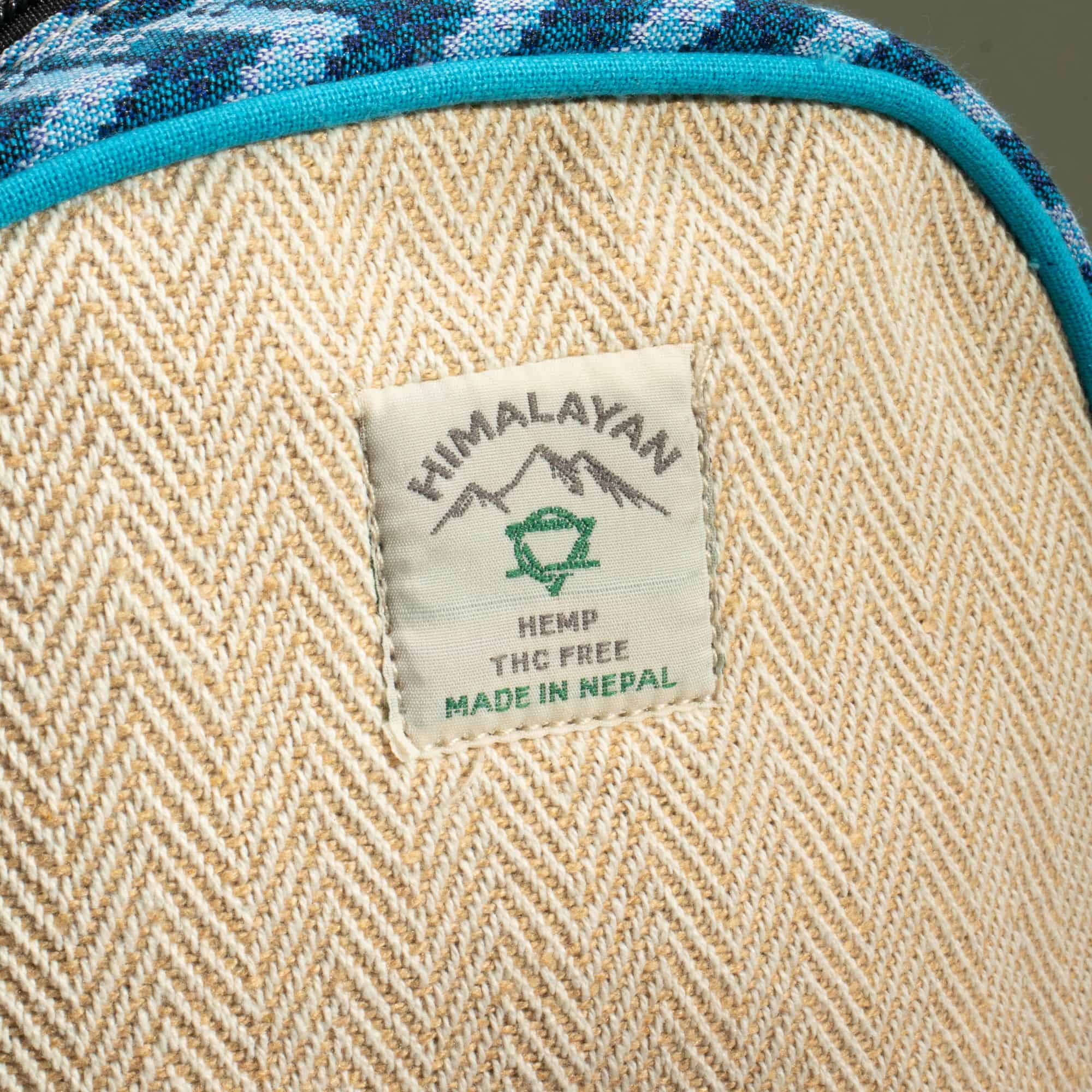 Kathmandu-Rucksack (mittelgroß) – Dhaka Design (30x21x9cm) – Bild 5