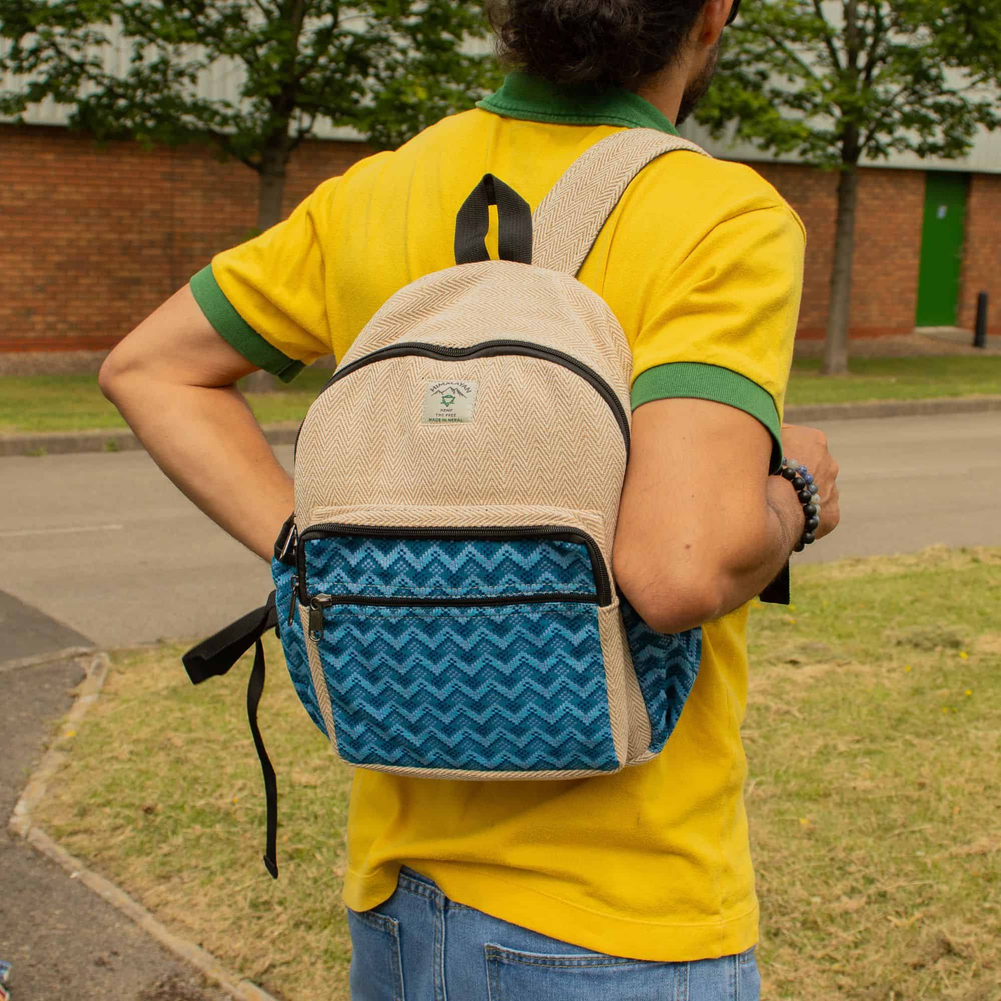 Standard Kathmandu Rucksack - Dhaka Design (34x27x10cm) – Bild 7