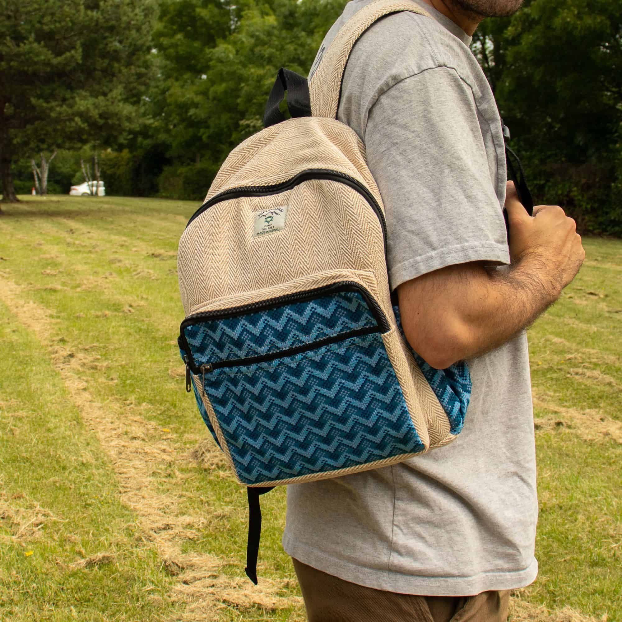 Standard Kathmandu Rucksack - Dhaka Design (34x27x10cm) – Bild 9