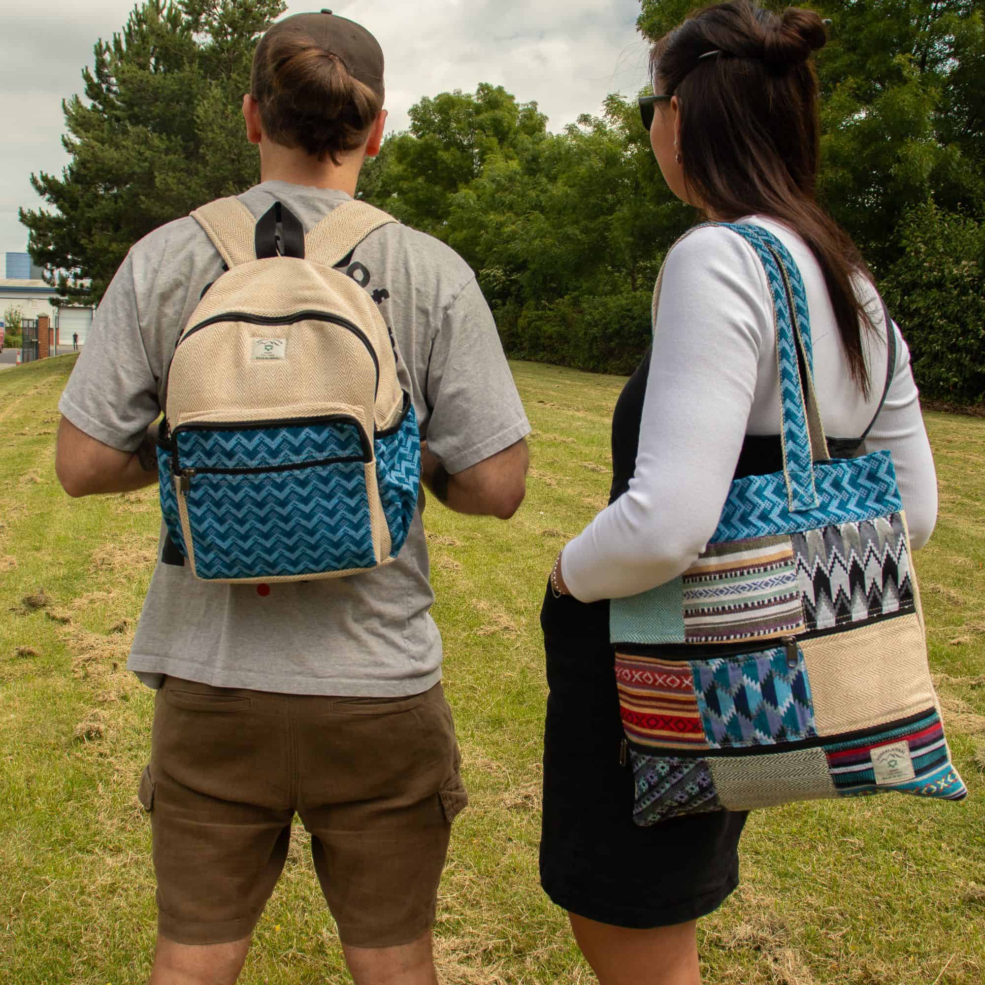 Standard Kathmandu Rucksack - Dhaka Design (34x27x10cm) – Bild 4