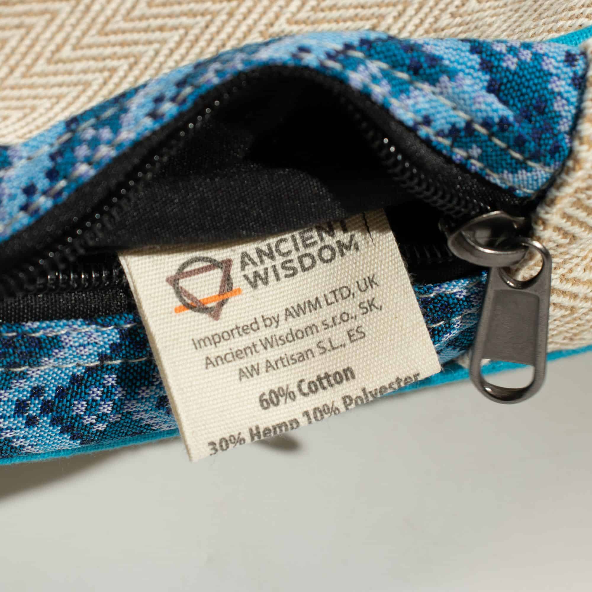 Kathmandu-Rucksack (mittelgroß) – Dhaka Design (30x21x9cm) – Bild 6