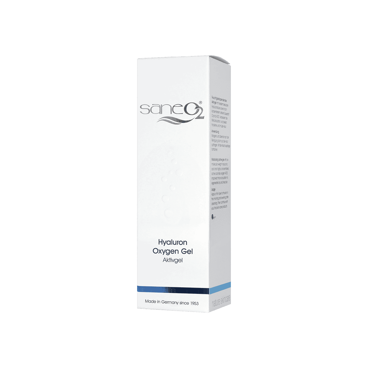 SaneO2® Hyaluron Oxygen Gel 30 ml - Aktivgel – Bild 2