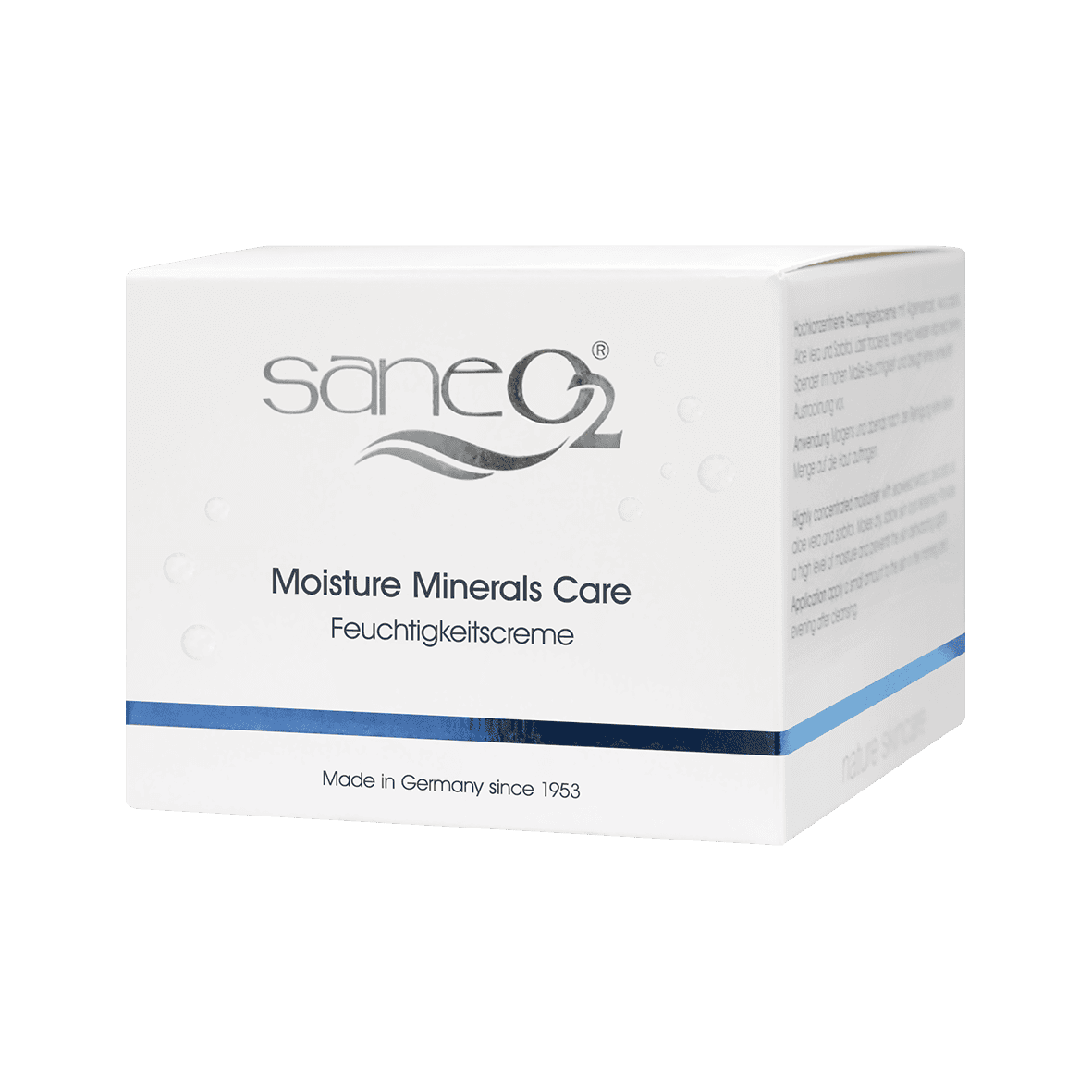 SaneO2® Moisture Minerals Care 50 ml - Feuchtigkeitscreme – Bild 2