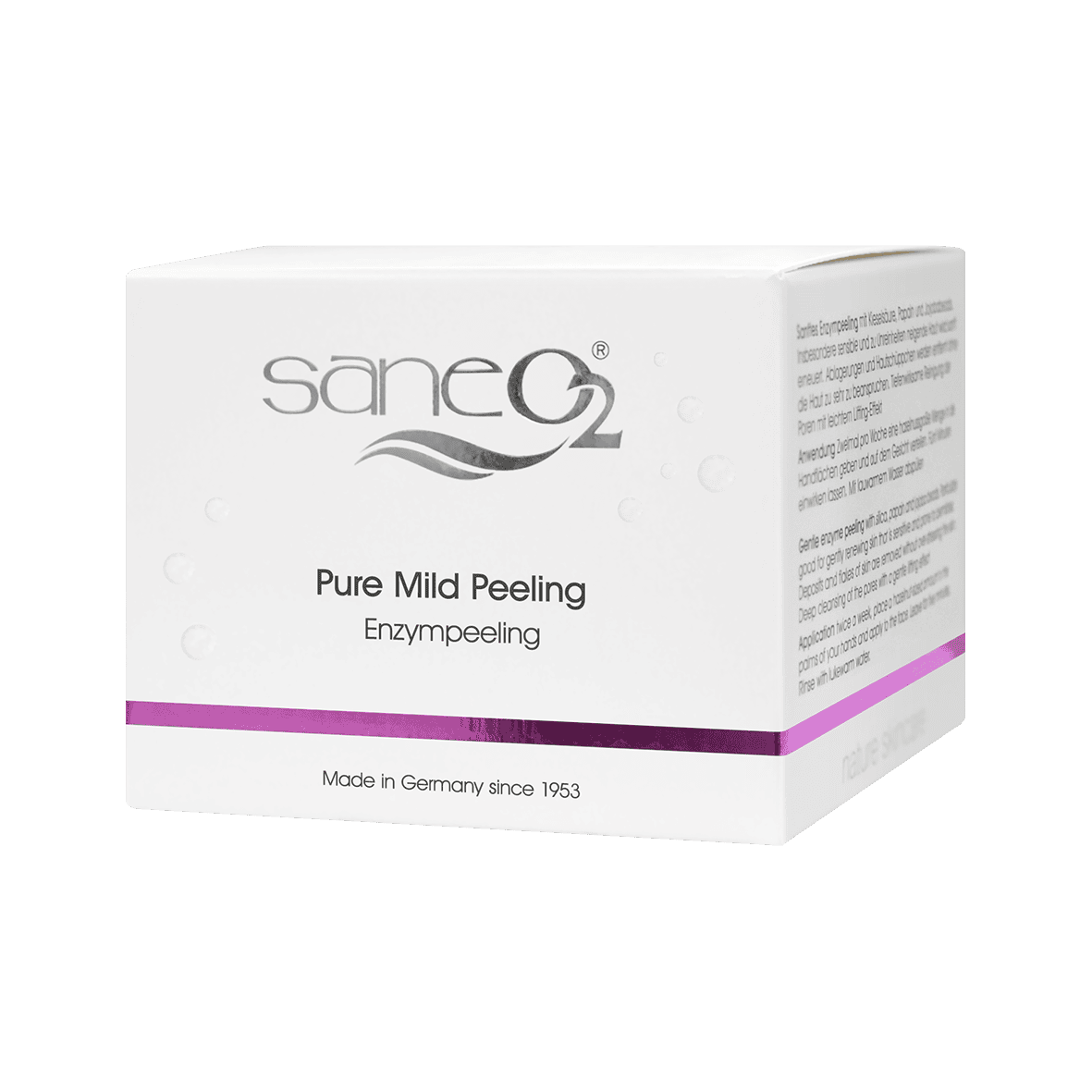SaneO2® Pure Mild Peeling 50 ml - Enzympeeling – Bild 2