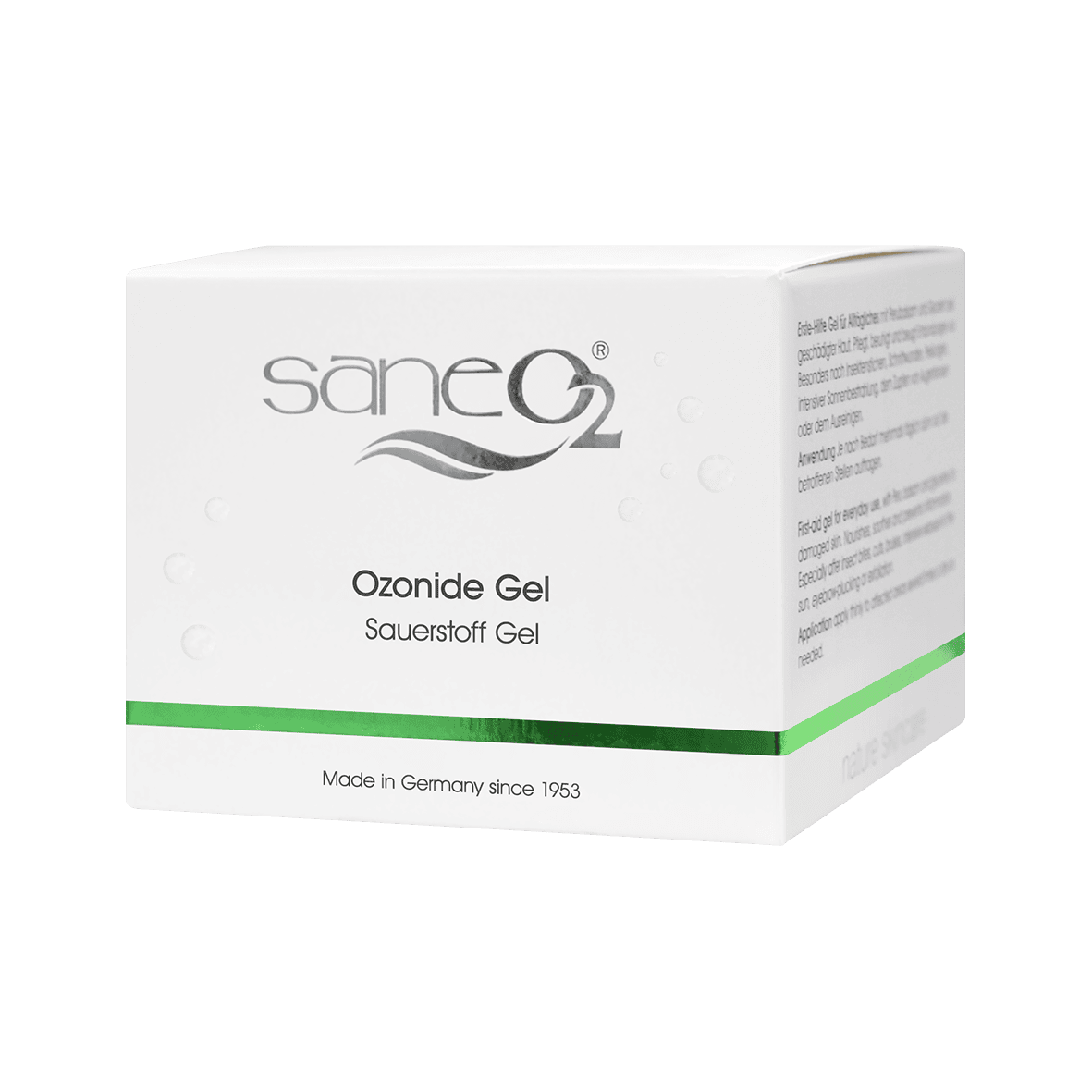 SaneO2® Ozonide Gel - wundheilungsförderndes Gel