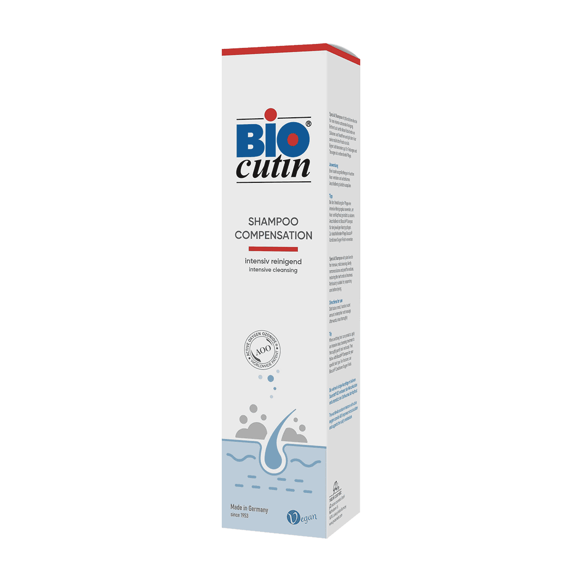 Biocutin® Shampoo Compensation 200ml - Tiefenreinigungsshampoo – Bild 2