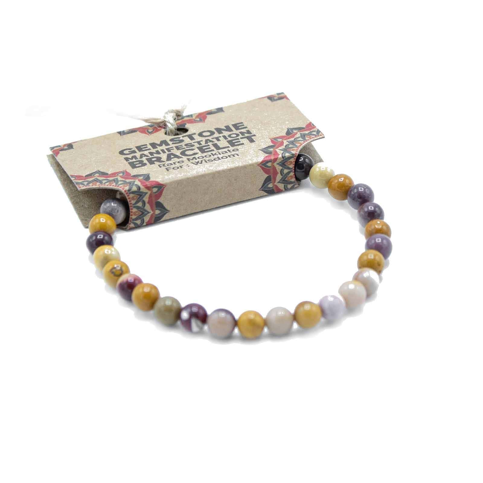Edelstein-Armband „Seltener Mookait – Weisheit“ – Bild 2